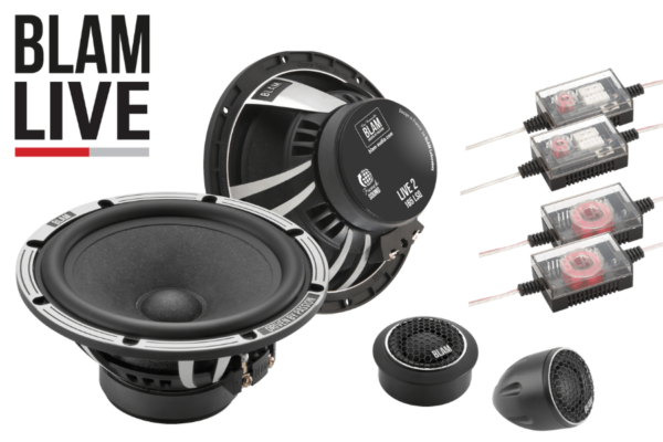 BLAM LIVE 165 LSQ ORIGINAL 165mm (6.5 inch) Hi-Efficiency 2-way component speaker system