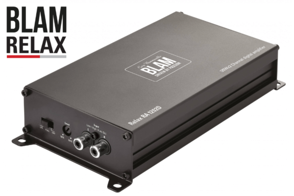 BLAM RELAX RA 1202 D Ultra-compact Class-D 2-Channel (2x80W or 2x120W) amplifier